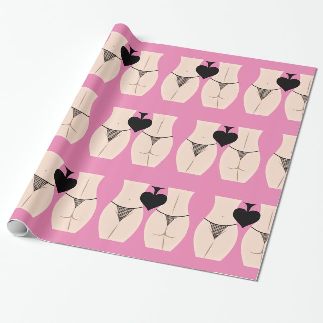 Papel De Regalo Thunder_Cove de Thong Panty Spade (Desenrollado)