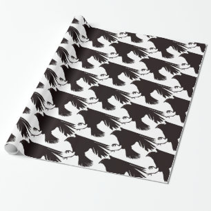 Papel De Regalo Thunder_Cove ondulada en la avena negra
