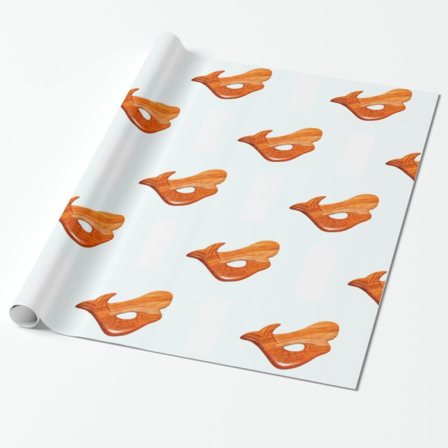 Papel De Regalo Thunder_Cove, sirena de espalda arqueada (Desenrollado)