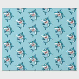 Papel De Regalo Tiburón lindo