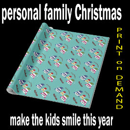 Papel De Regalo Tiburón 🦈 Navidades niños divertidos super océano