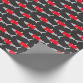 Papel De Regalo Tiburones navidades en jumpers feos festivos