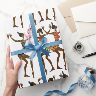 Papel De Regalo Tiempo de fiesta