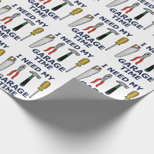 Papel De Regalo Tiempo de garaje