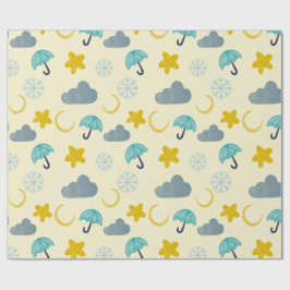 Papel De Regalo Tiempo de Noche