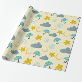Papel De Regalo Tiempo de Noche