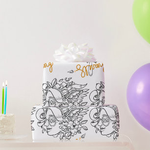 Papel De Regalo Tiempo de primavera