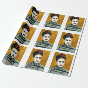 Papel De Regalo Tiempo de primavera para Frida
