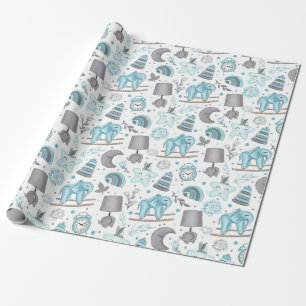 Papel De Regalo Tiempo de sueño de Baby Boy