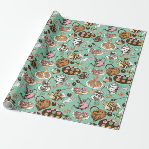 Papel De Regalo Tiempo de té