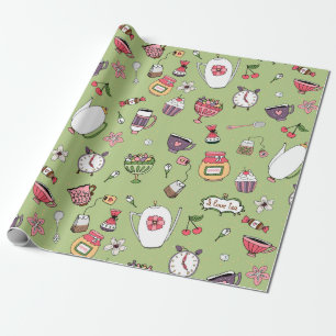 Papel De Regalo Tiempo de té