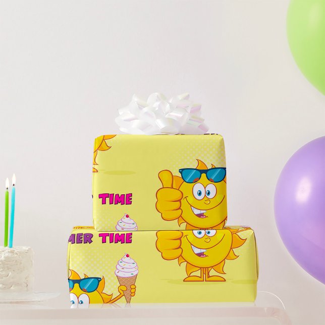 Papel De Regalo Tiempo de verano (Subido por el creador)