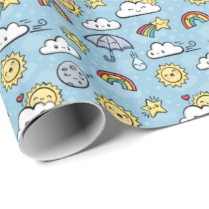 Papel De Regalo Tiempo lindo