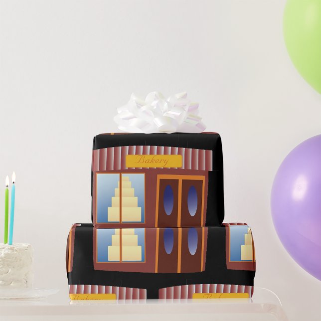 Papel De Regalo Tienda de panaderías Tienda de pasteles delantera (Subido por el creador)