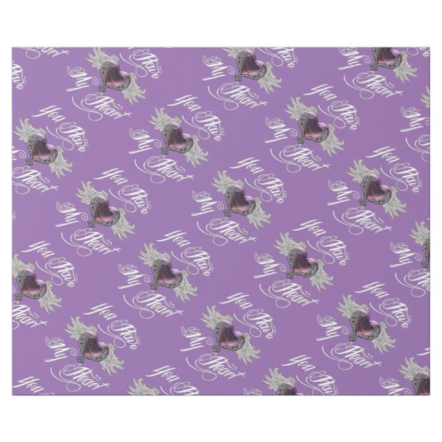 Papel De Regalo Tienes Mi Corazón Rosa (Superficie plana)