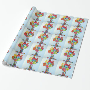 Papel De Regalo Tierra del caramelo