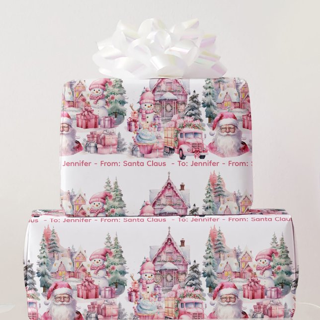 Papel De Regalo Tierra Santa Dulce En Navidades De Nombre De Chica (Subido por el creador)