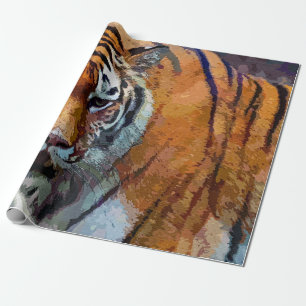 Papel De Regalo Tigre