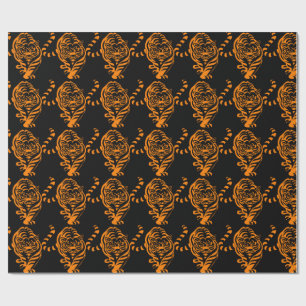 Papel De Regalo Tigre