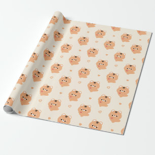 Papel De Regalo Tigre de Amor Adorable