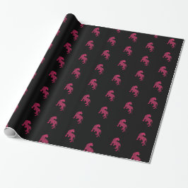 Papel De Regalo Tigre rosa