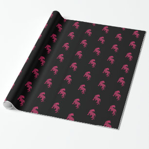 Papel De Regalo Tigre rosa