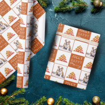 Tipografía de árbol de Navidad de Mascota de cacho