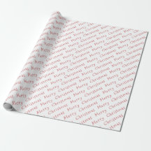 Tipografía navidad rojo oscuro sobre blanco