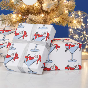 Papel De Regalo Tipsy Santa