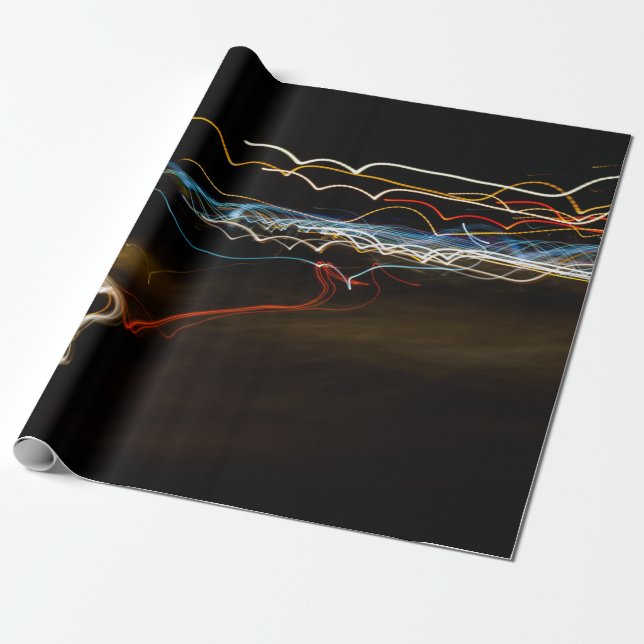 Papel De Regalo tirador negro (Desenrollado)