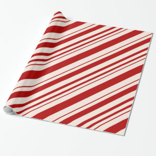 Papel De Regalo Tiras de caña de caña de caña de pimentón rojo