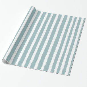 Papel De Regalo Tiras De Mint Nautical