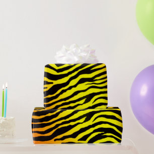 Papel De Regalo Tiras de tigre
