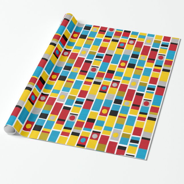Papel De Regalo Tiras de tótem (Desenrollado)