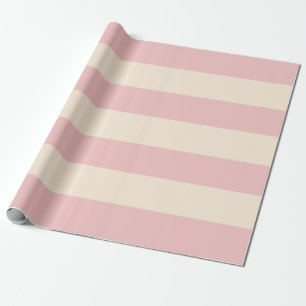 Papel De Regalo Tiras rosadas para bebés