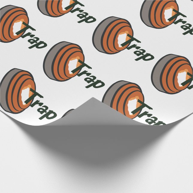 Papel De Regalo Tiroteo de trampa (Esquina)