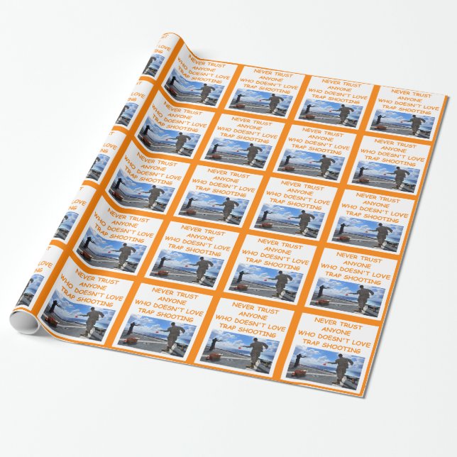 Papel De Regalo tiroteo de trampa (Desenrollado)