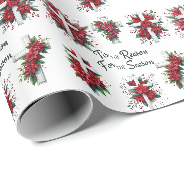 Papel De Regalo Tis The Reason For The Season (Esquina del rollo)