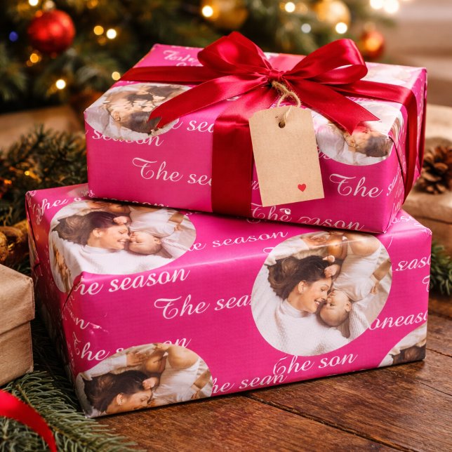 Papel De Regalo Tis The Season Christmas Wrapping Paper Elegant  (Subido por el creador)