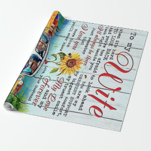 Papel De Regalo To My Wife Gift Letter For Her Home Decor