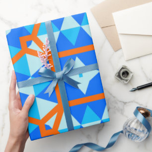 Papel De Regalo Tocado Nupcial De Amor Radiante Y Audaz
