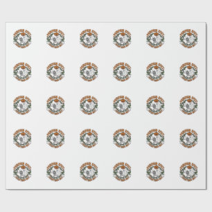 Papel De Regalo Todo agradable con especias de calabaza Esqueleto 