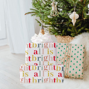 Papel De Regalo Todo Es Moderno Y Colorido   Feliz feriado