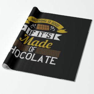 Papel De Regalo Todo Está Bien Si Está Hecho De Chocolate