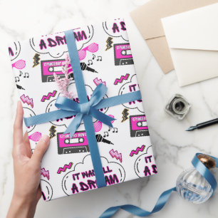 Papel De Regalo Todo fue un cumpleaños de hip hop de sueño o Baby 