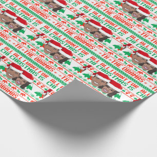 Papel De Regalo Todo lo que quiero de los Navidades es Los Obama