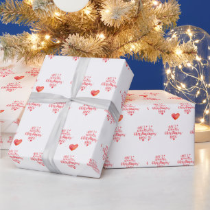 Papel De Regalo ¡Todo lo que quiero para los Navidades es tú! Pape