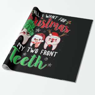 Papel De Regalo Todo Lo Que Quiero Para Los Navidades Son Mis Dos