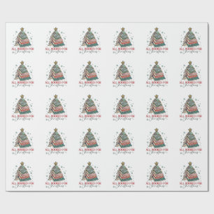 Papel De Regalo Todo Reservado Para Navidades Libros De Navidades 