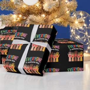 Papel De Regalo Todos Son Bienvenidos Aquí